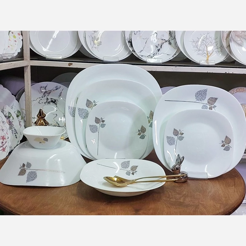 سرویس غذا خوری آرکوپال مدل مربع شاخه نبات